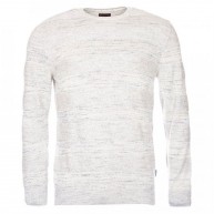 BARBOUR Sweater Vernon, Offwhite