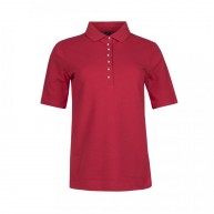 Polo plain pearl, Red