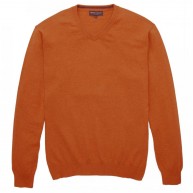 BROOK TAVERNER Sweater v-neck, Paprika