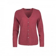 Cardigan v-neck, Red