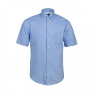 Shirt short sleeve oxford , Sky