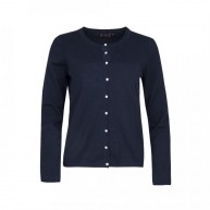 Cardigan pearl button , Navy