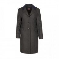 Ladies Coat Herringbone  , Olive