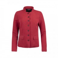 Jacket Stitched , Red