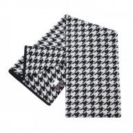 Shawl Houndstooth, Black