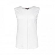 Top Sleeveless Plain, Offwhite