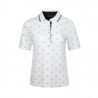 Ladies Polo Anchor , White