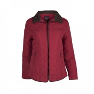 Quilted jacket, Red