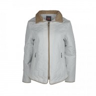 Quilted jacket, Offwhite