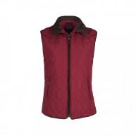 Quilted waistcoat, Red