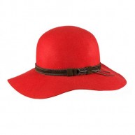 Lenora chrushable hat, Red