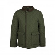  JOHN BARDALE Quilted jacket, Olive