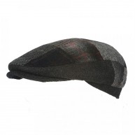 Luigi Patchwork cap, Charcoal