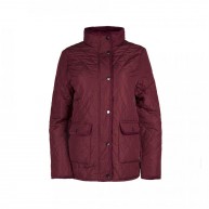 Quilted jacket Isabel, Burgundy