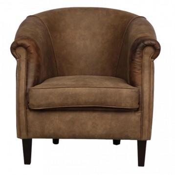 John Bardale fauteuil Lazy Preston, Brown