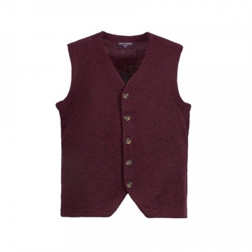 Mens waistcoat Wishaw, Red