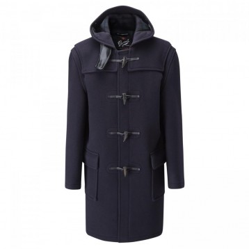 Gloverall Monty Coat, Navy