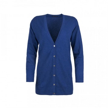 Cardigan long v-neck, Nautical