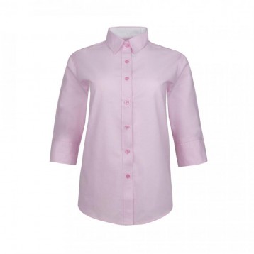 Shirt 3/4 sleeve oxford, Pink