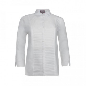 Shirt Pleat , White