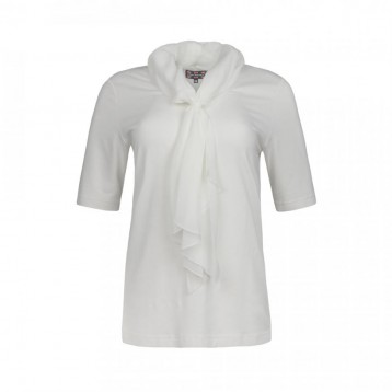 Shirt Shawl , White