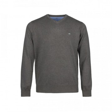 Sweater V- neck , Taupe