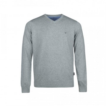 Sweater V- neck , Light grey