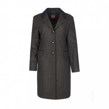 Ladies Coat Herringbone  , Olive