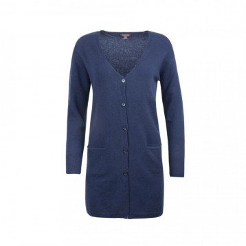 Cardigan Long V-Neck, Navy