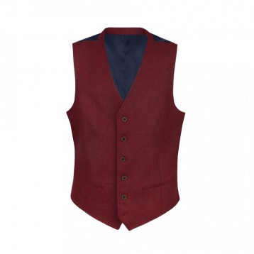 Mens Gilet Teme , Red