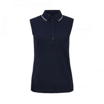 Polo Shirt Sleeve Less , Navy