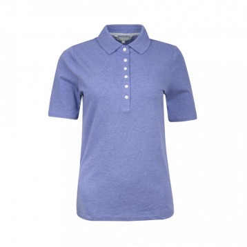 Ladies Polo Short Sleeve , Lavendel