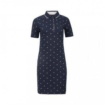 Polo Dress Anchor, Navy