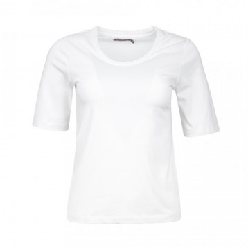 T-Shirt Uni , White