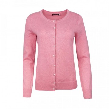 Cardigan Pearl Button , Pink