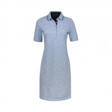 Polo Dress Anchor, Blue