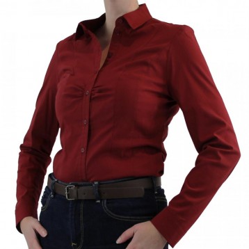 JOHN BARDALE Shirt wrinkle, Red