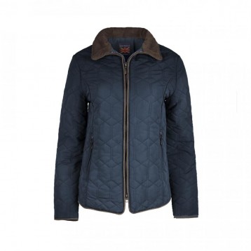 Quilted jacket, Navy