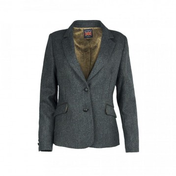 JOHN BARDALE Jacket Herringbone, Navy