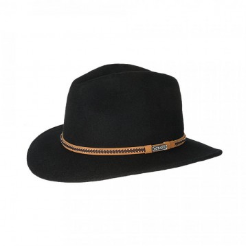 Niles crushable hat, Black