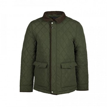  JOHN BARDALE Quilted jacket, Olive