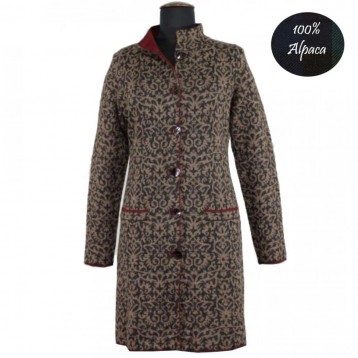 Silvana coat, Brown