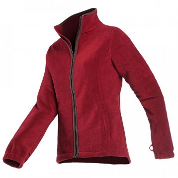 Jacket fleece, Red