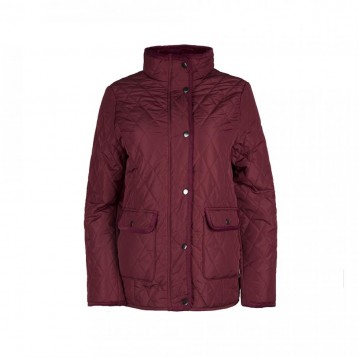 Quilted jacket Isabel, Burgundy