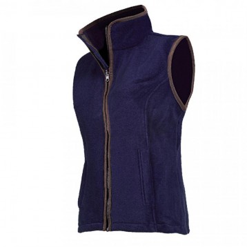 Gilet Fleece Sally, Navy