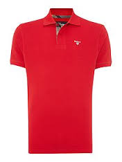 BARBOUR Polo tartan, Red