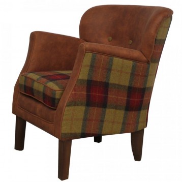 John Bardale Fauteuil Corby Brown / Moon 10, -Brown