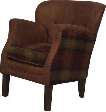 John Bardale Fauteuil Corby Brown / Moon A, Brown