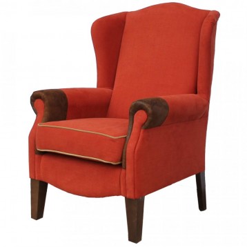 John Bardale Fauteuil Walmer, Brique